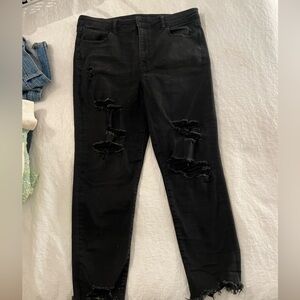 AE black Jeggings sz18